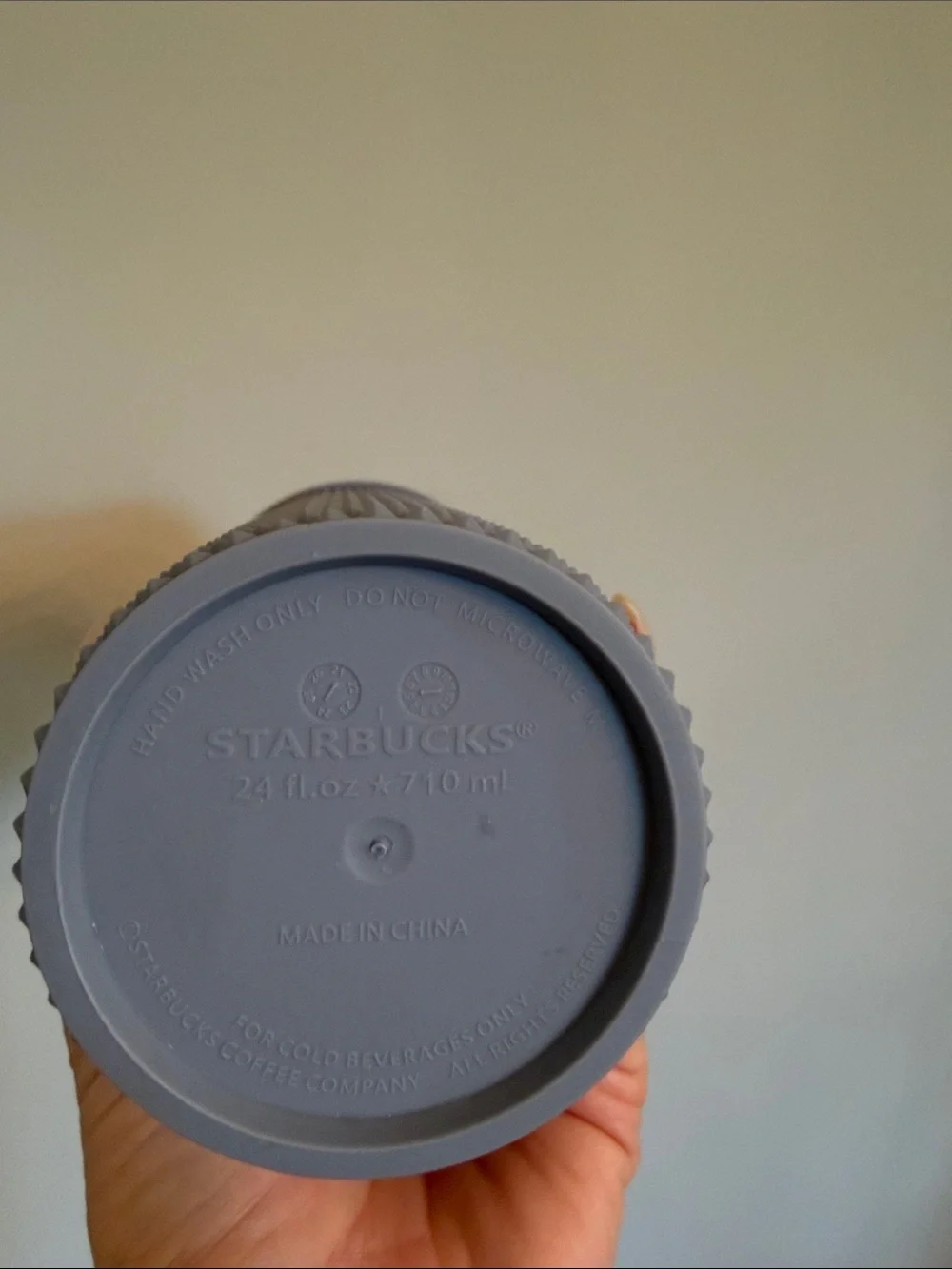 Starbucks Matte Gray Studded Tumbler with Straw